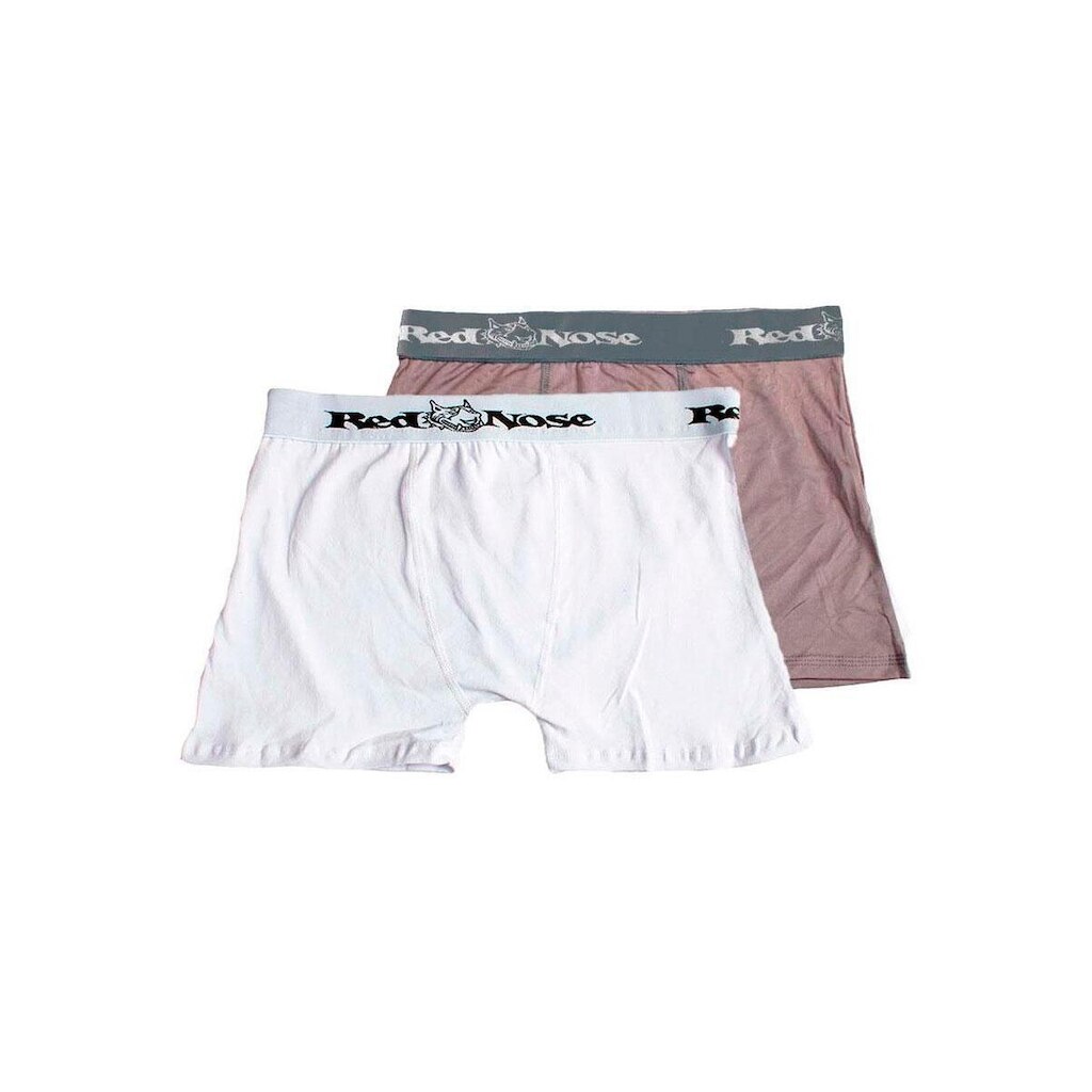 Kit com 2 Cuecas Boxer Red Nose 320 Azul