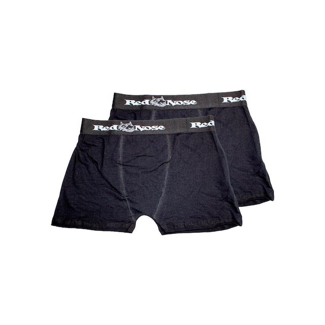 Kit com 2 Cuecas Boxer Red Nose 320 Branco