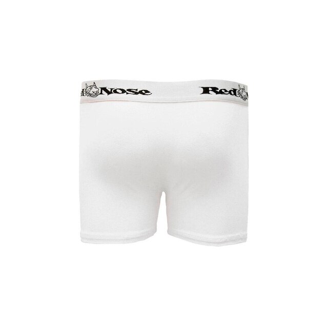 Kit com 2 Cuecas Boxer Red Nose 320 Branco