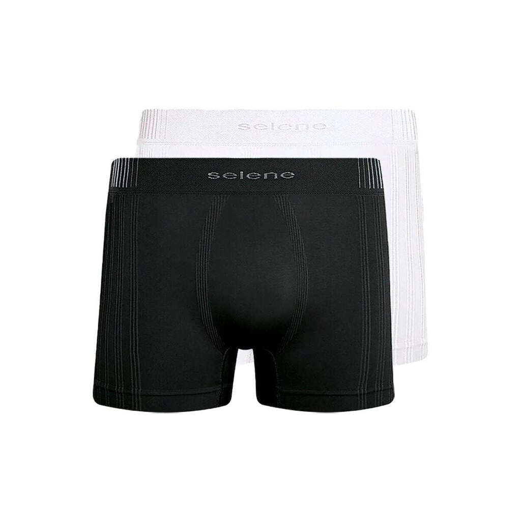 Kit com 2 Cuecas Boxer Selene 11070-002/003/440