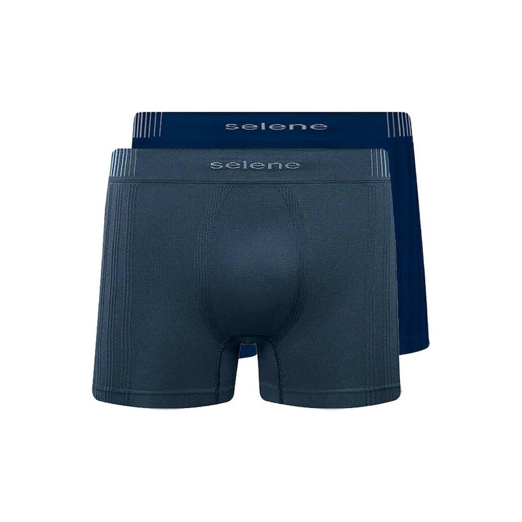 Kit com 2 Cuecas Boxer Selene 11070-002/003/440