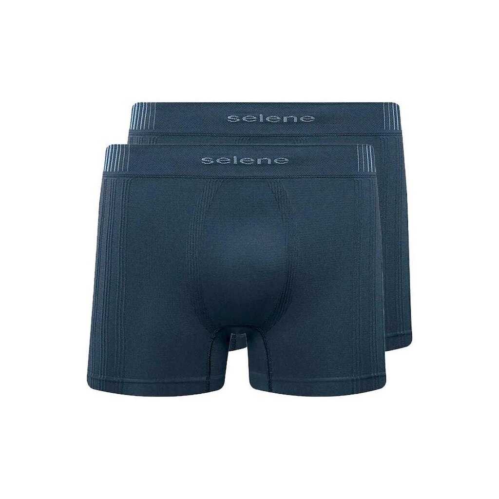 Kit com 2 Cuecas Boxer Selene 11070-002/003/440