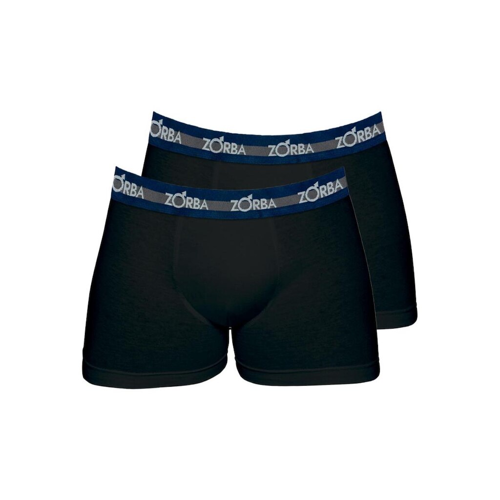 Kit com 2 Cuecas Boxer Zorba 702 Azul Marinho