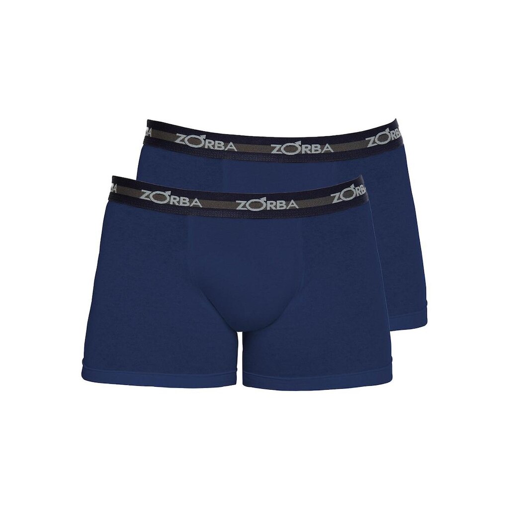 Kit com 2 Cuecas Boxer Zorba 702 Azul Marinho