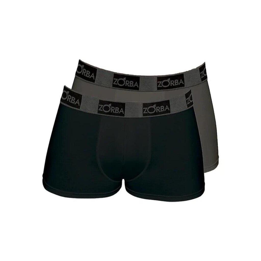 Kit com 2 Cuecas Boxer Zorba 717 Branco