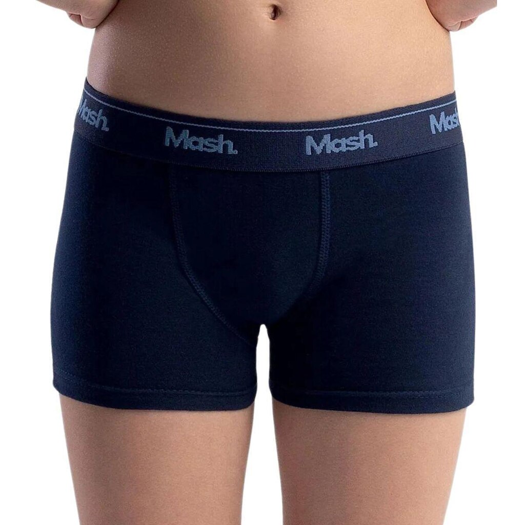 Kit com 2 Cuecas infantil para meninos em algodão boxer Mash