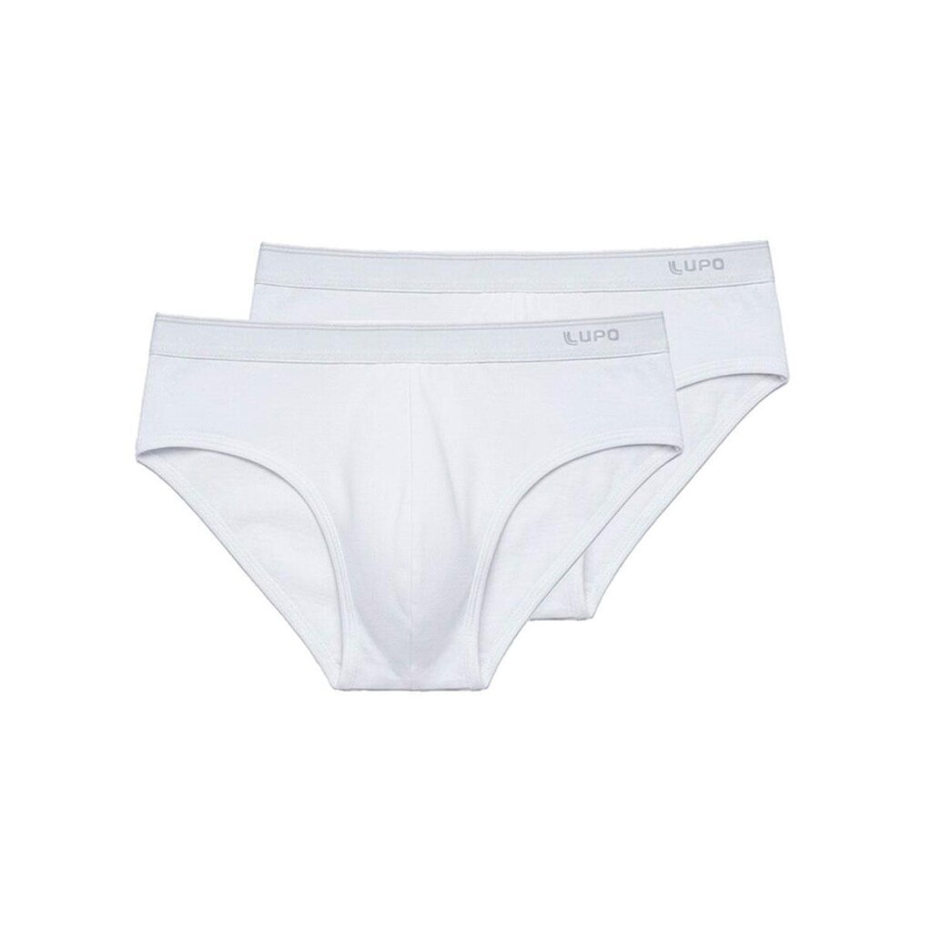 Kit com 2 Cuecas Slip Lupo 485-003