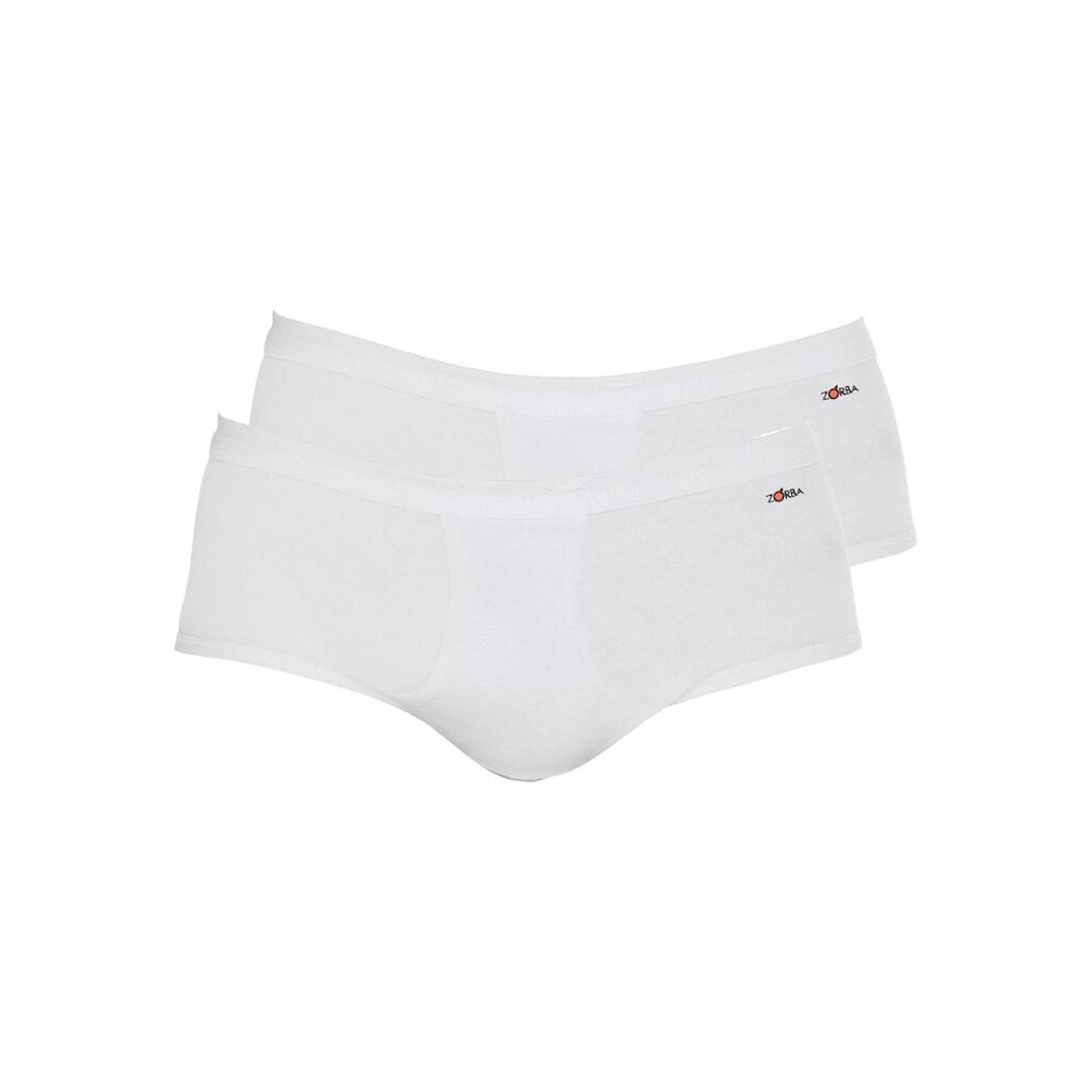 Kit com 2 Cuecas Slip Zorba com Abertura 185 Azul Marinho