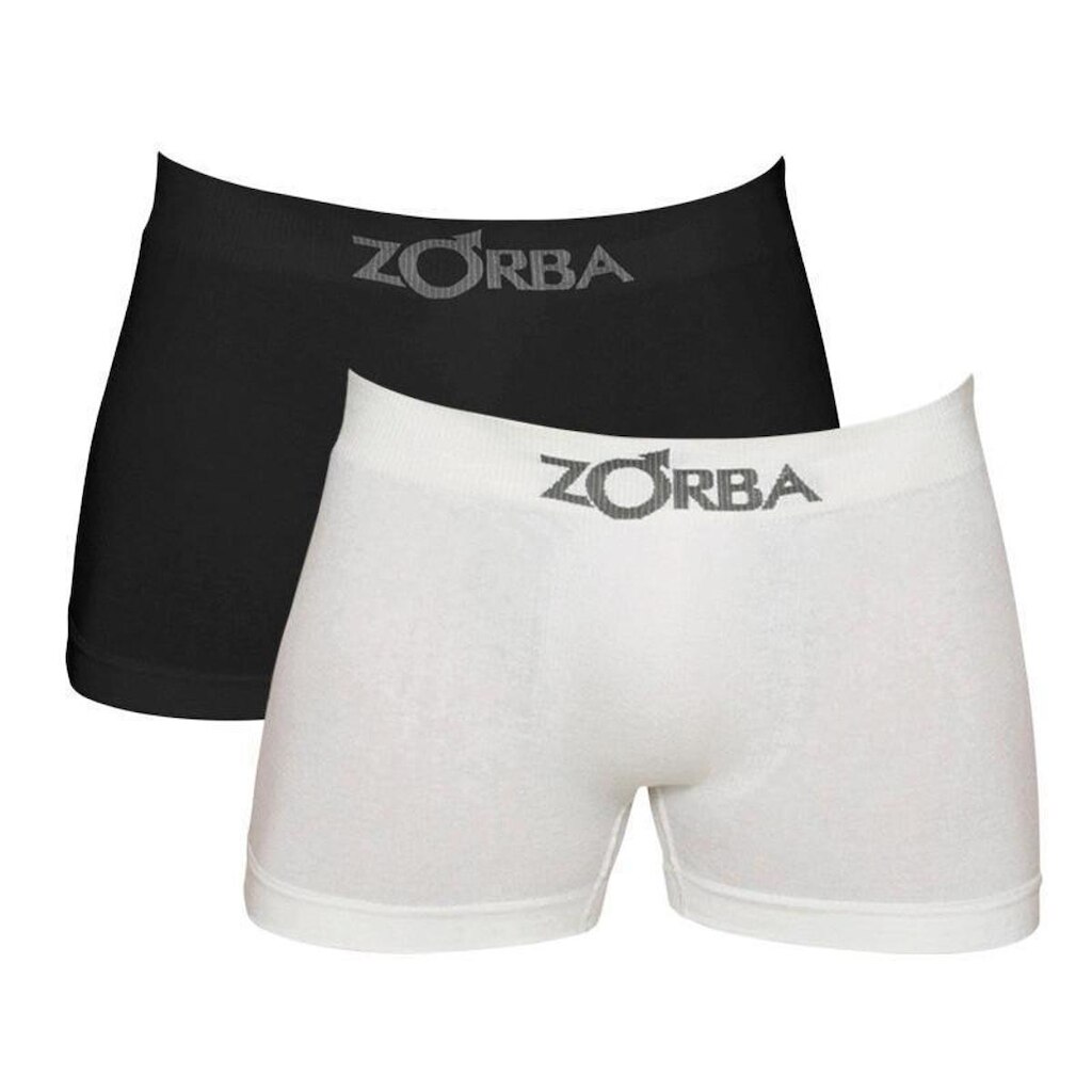 Kit com 2 Cuecas Zorba Boxer Seamless Masculina