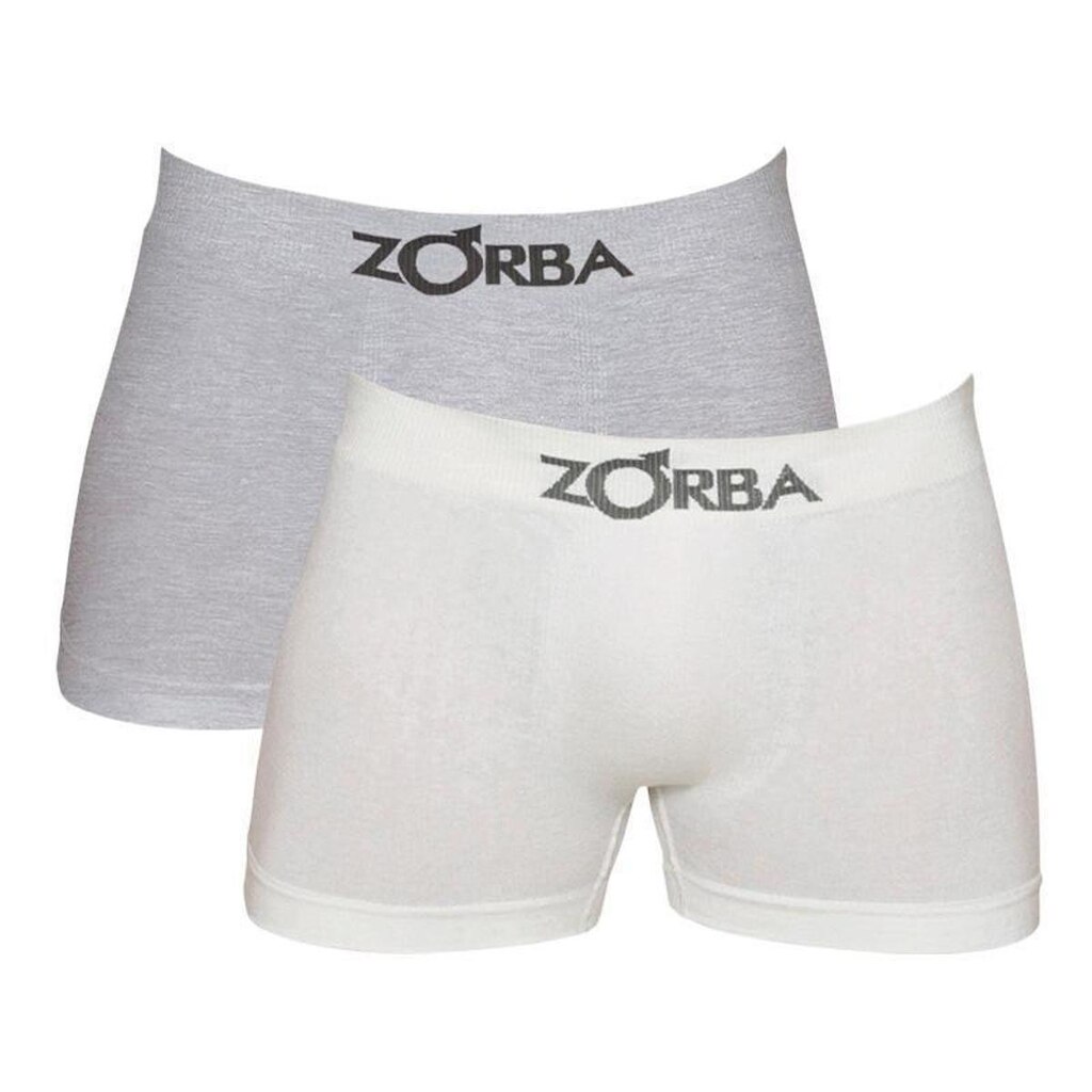 Kit com 2 Cuecas Zorba Boxer Seamless Masculina