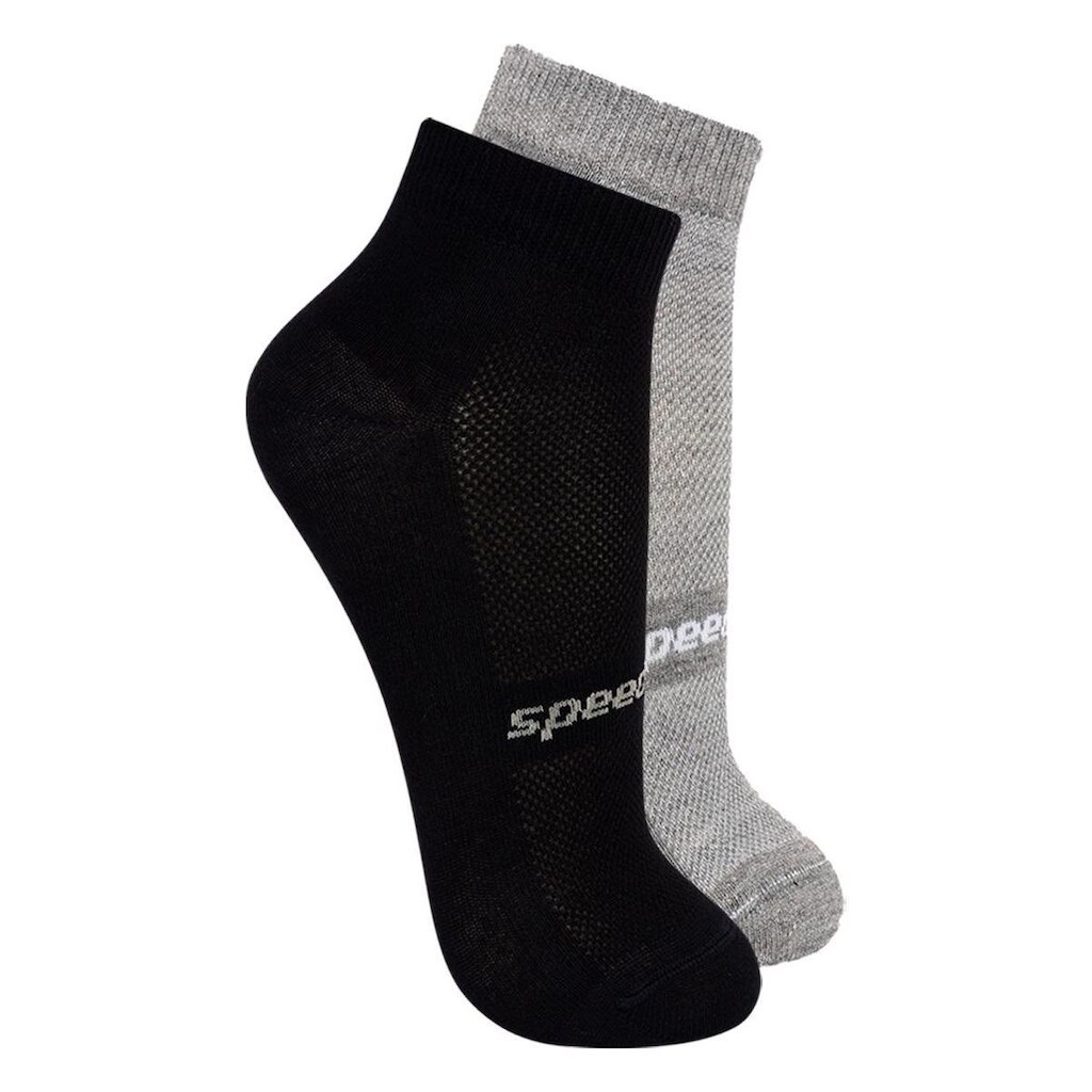 Kit com 2 Pares de Meias Esportiva Cano Curto Speedo 8033