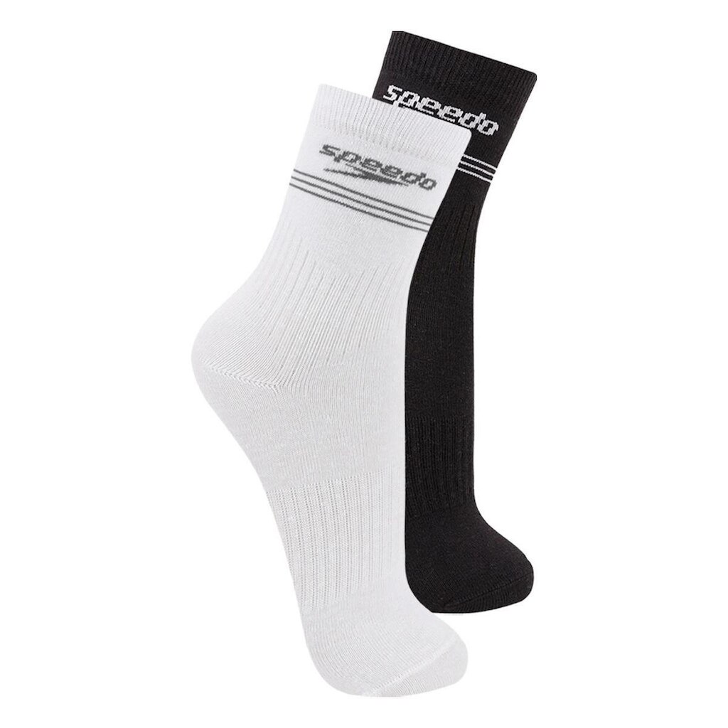 Kit com 2 Pares de Meias Esportiva Cano Médio Speedo 8030