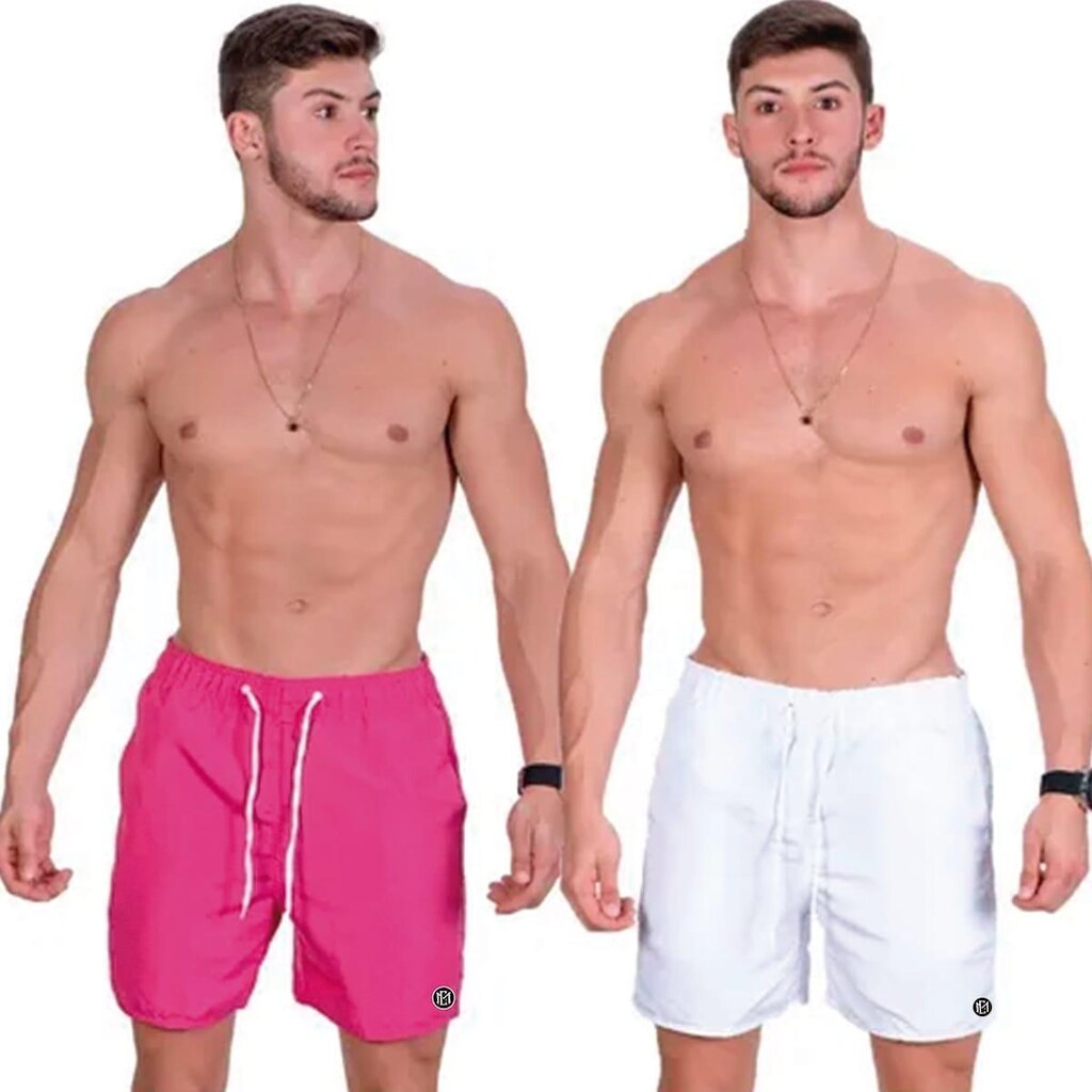 Kit com 2 Shorts Bermudas Tactel Mafiaclub