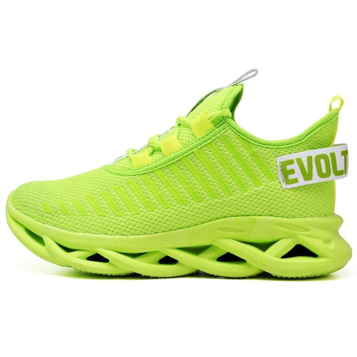 Kit com 2 Tenis Feminino Evoltenn Evolution Solado Trançado e Verde - Rosa  | Netshoes