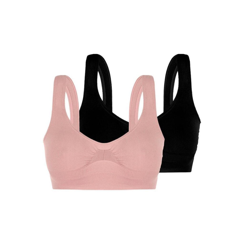 Kit com 2 Tops sem Aro e sem Bojo Loba 41300-001 Preto