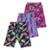 Kit Com 3 Bermudas Legging Estampada Academia - Sortidas - Colorido
