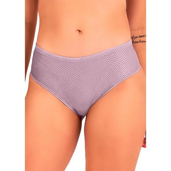 Kit com 3 Calcinhas Biquíni Dilady 203202 Rosa