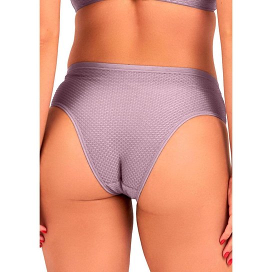 Kit com 3 Calcinhas Biquíni Dilady 203202 Rosa