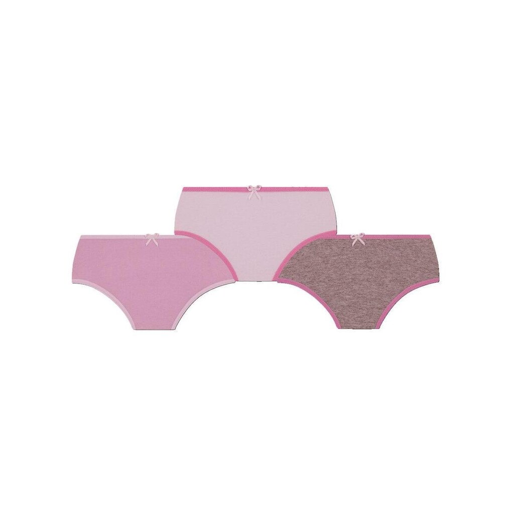 Kit Com 3 Calcinhas Lobinha 18101-089 Infantil Cinza