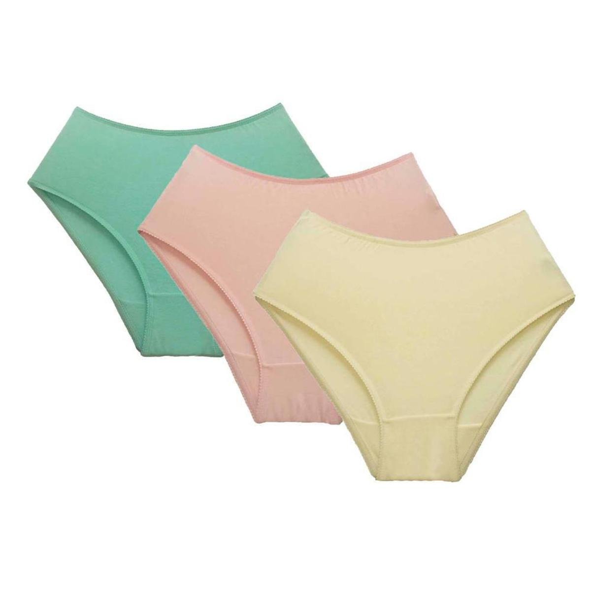 Kit com 3 Calçolas Cotton Vangli- Rosa/Verde/Marfim Menor preço em Kit com 3 Calçolas Cotton Vangli- Rosa/Verde/Marfim