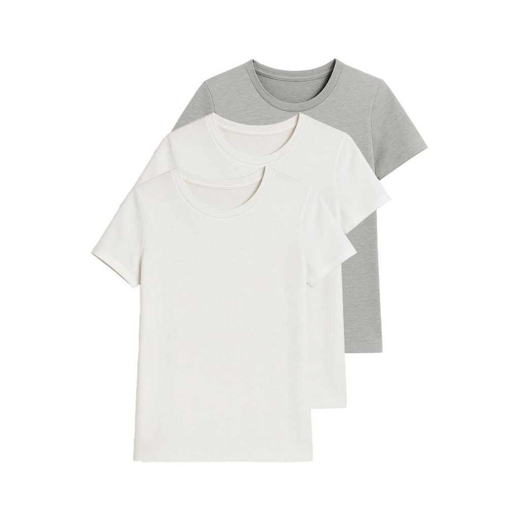 Kit com 3 Camisetas Feminina Hering 0241