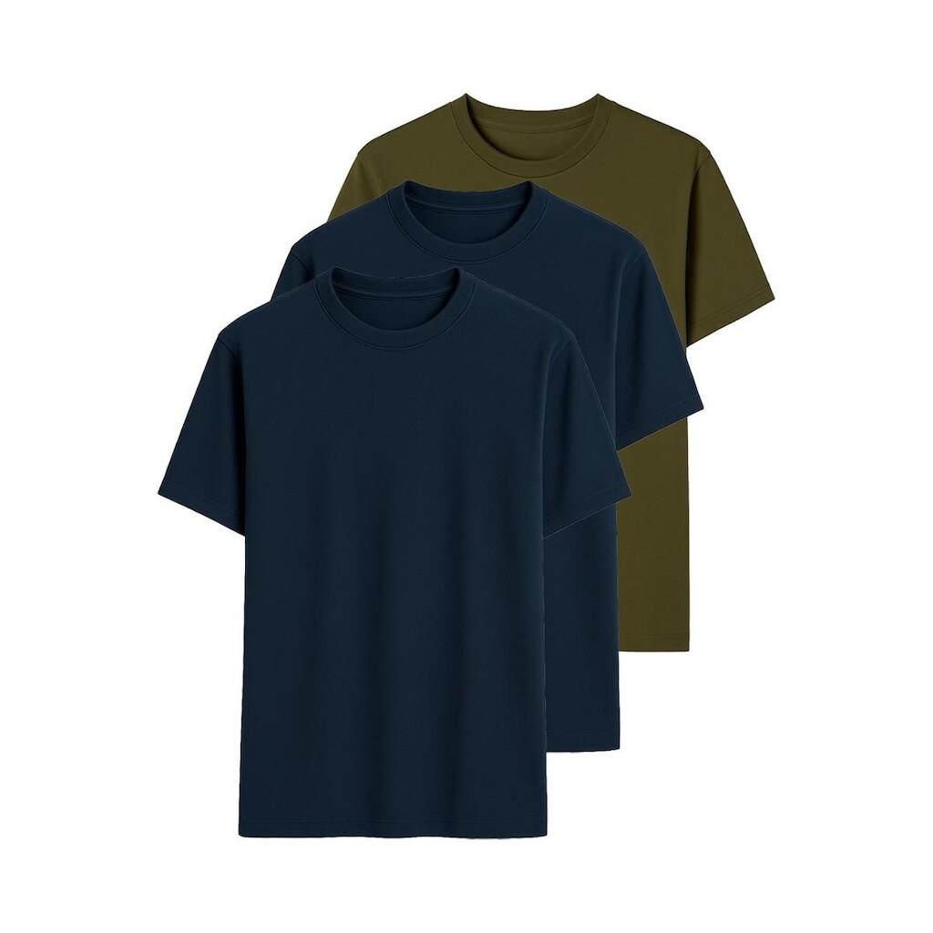 Kit com 3 Camisetas Masculina Hering 227