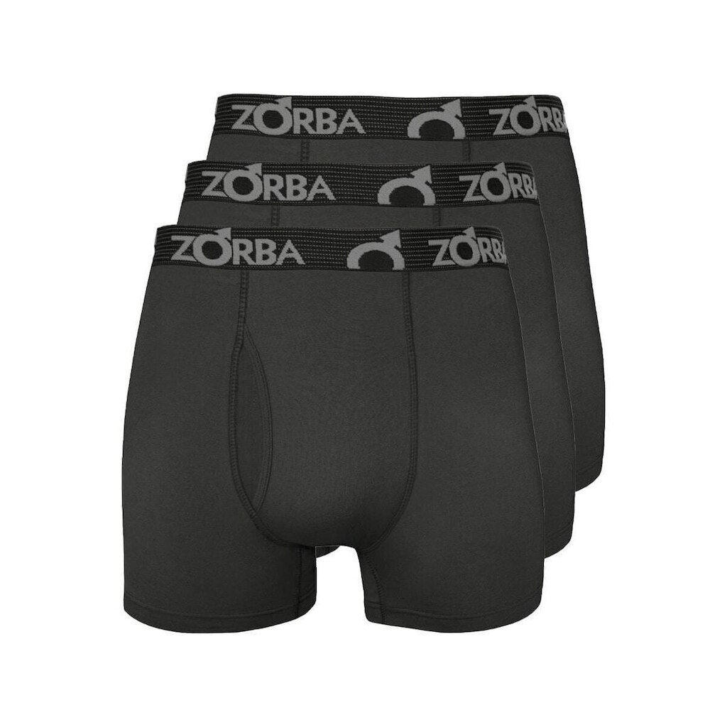 Kit com 3 Cuecas Boxer com Abertura Zorba 848