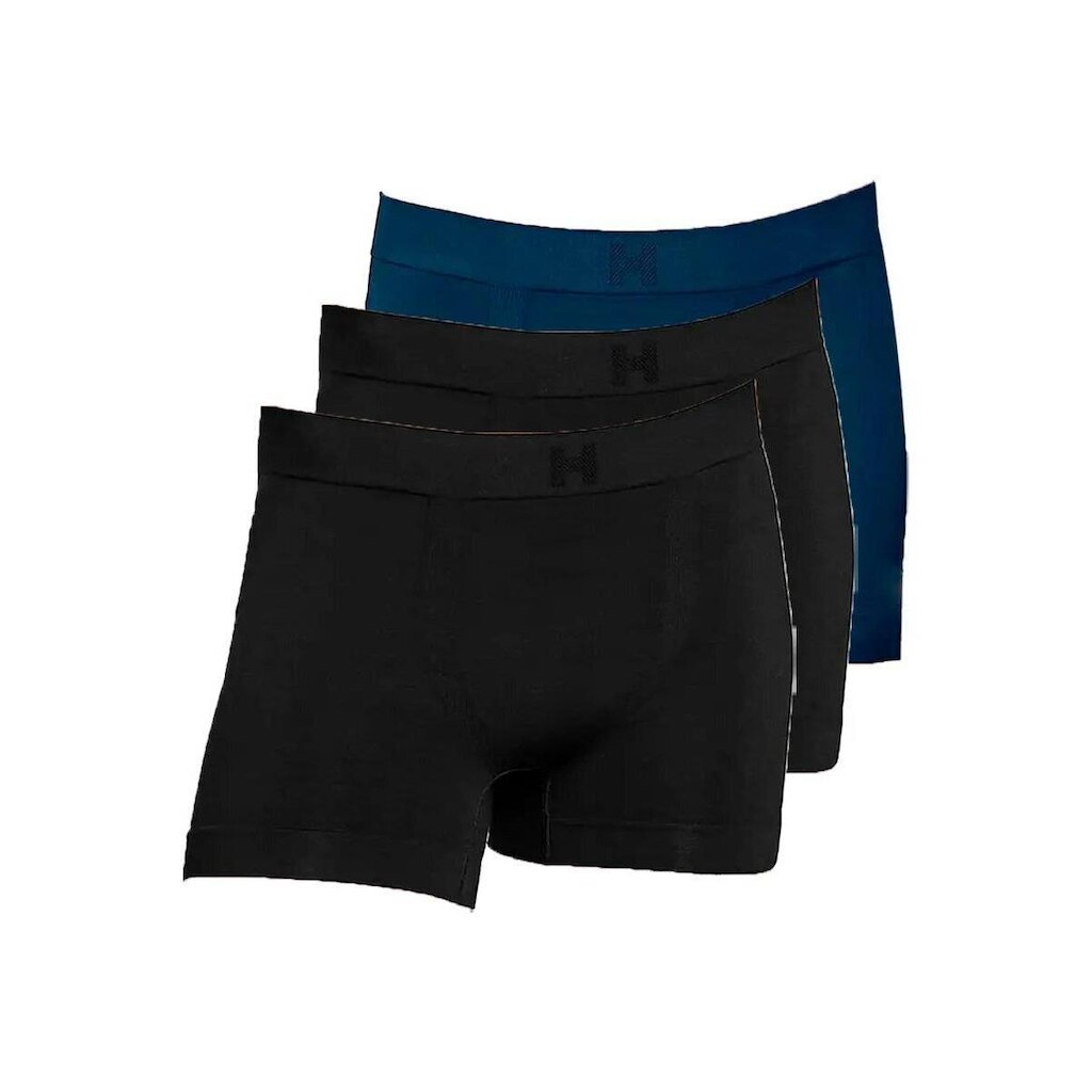 Kit com 3 Cuecas Boxer Hope Smc61020 Preto