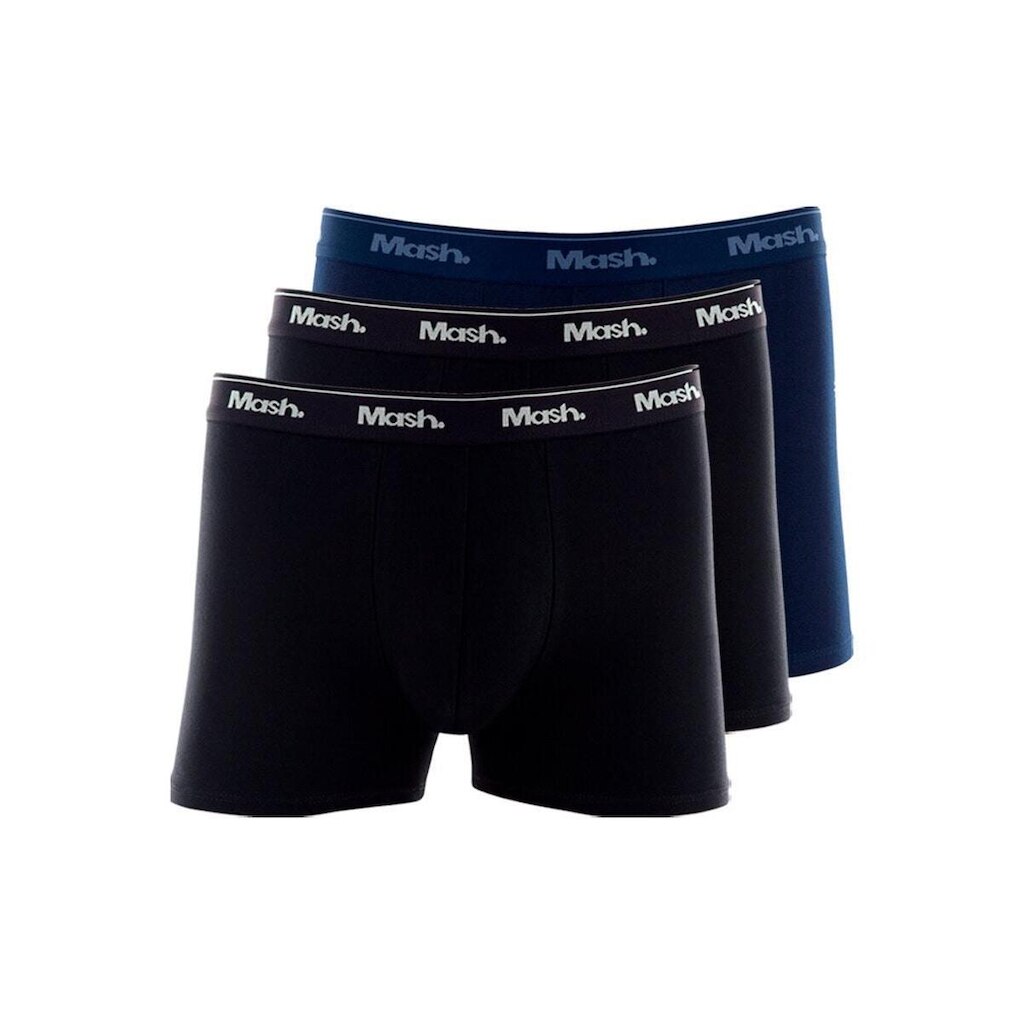 Kit com 3 Cuecas Boxer Mash 170.26 Azul