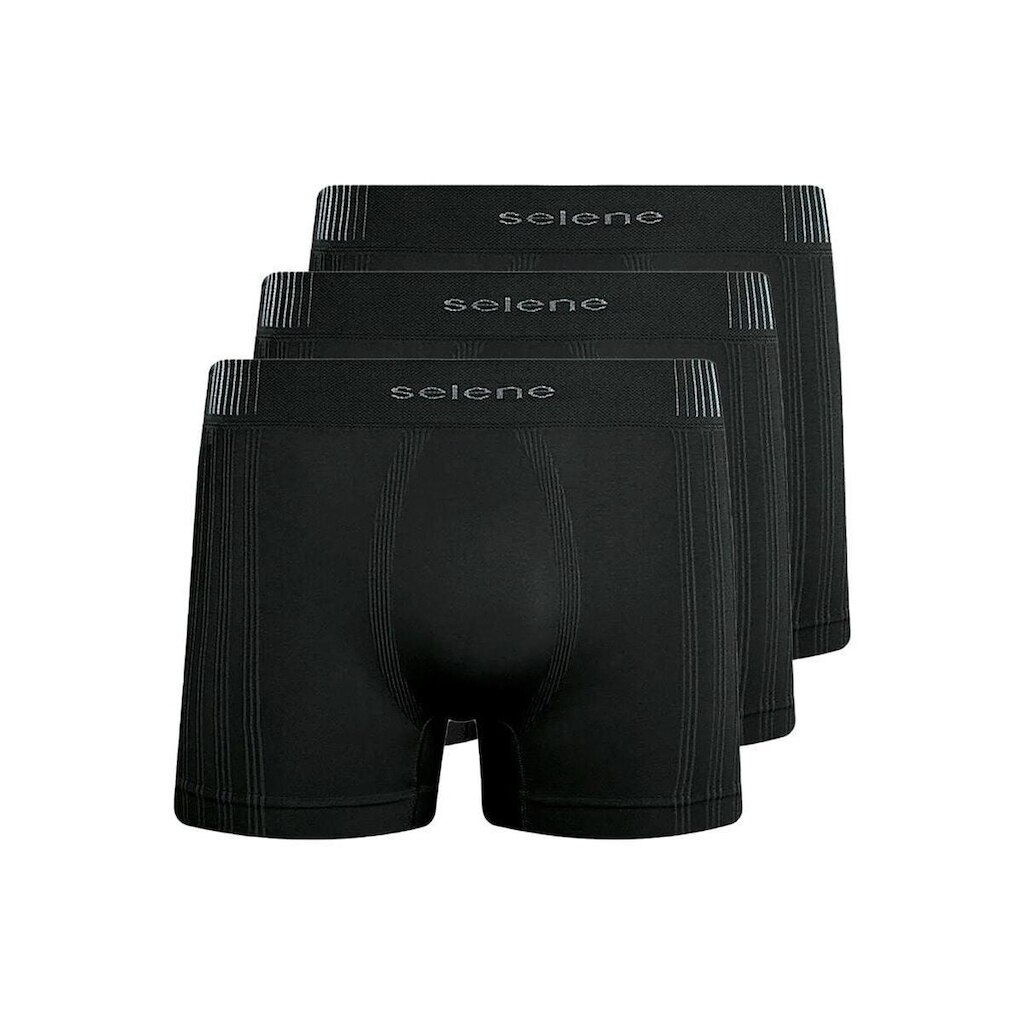 Kit com 3 Cuecas Boxer Selene 11070-002/003/440