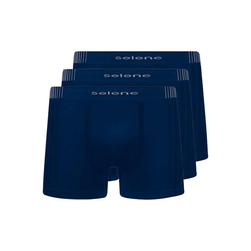 Kit com 3 Cuecas Boxer Selene 11070-002/003/440