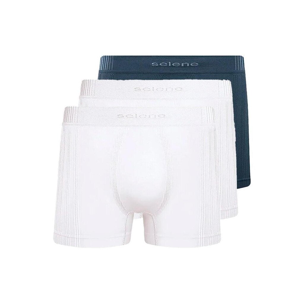 Kit com 3 Cuecas Boxer Selene 11070-002/003/440