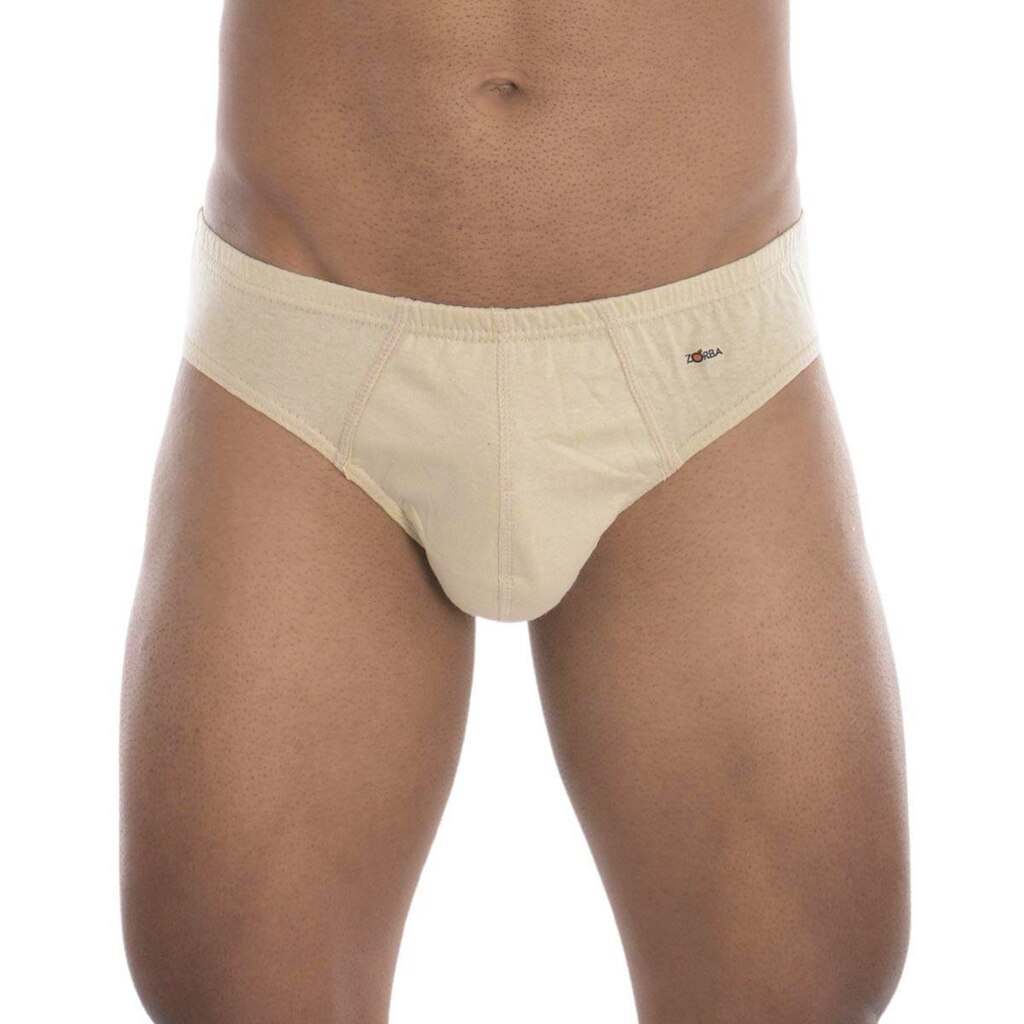 KIT com 3 Cuecas slip light em algodão masculina Zorba