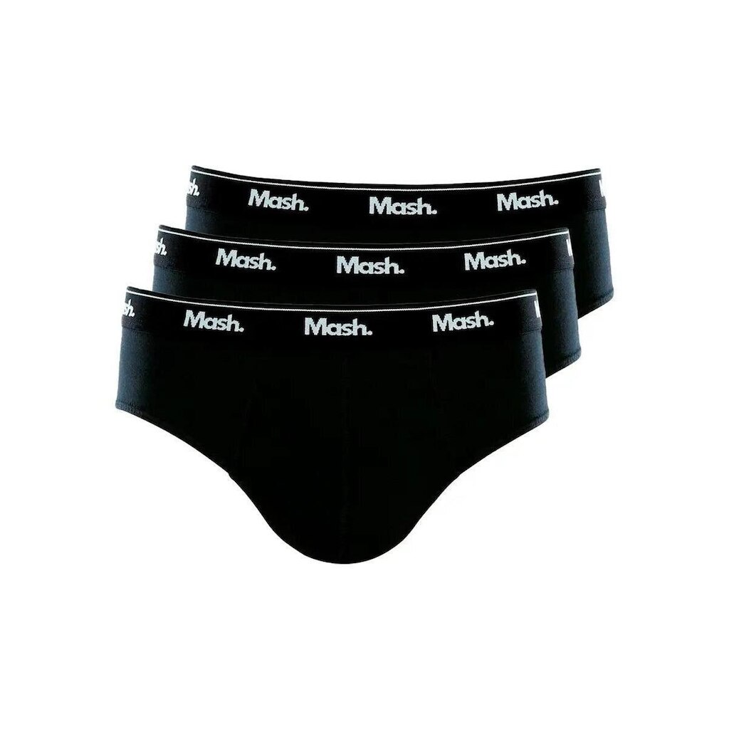 Kit com 3 Cuecas Slip Mash 073.58 Amarelo
