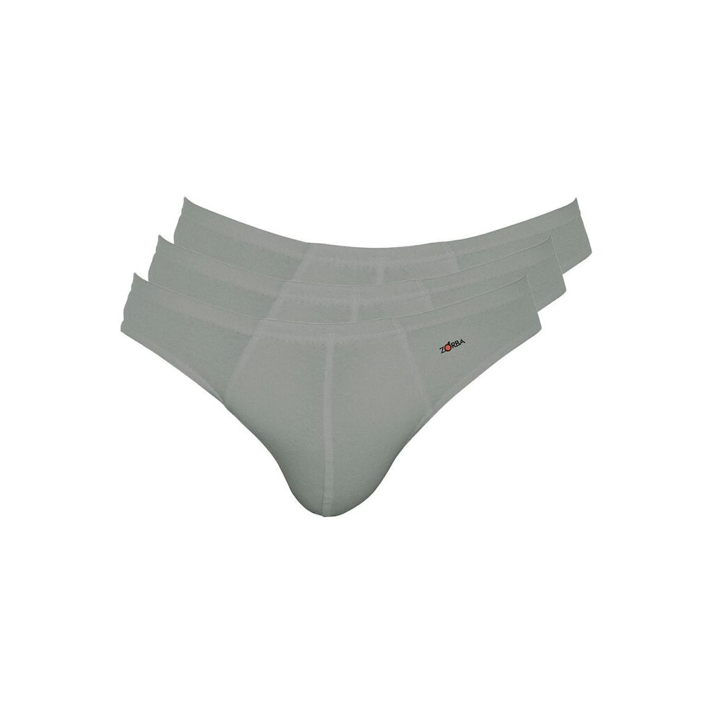 Kit com 3 Cuecas Slip Zorba 772 Branco