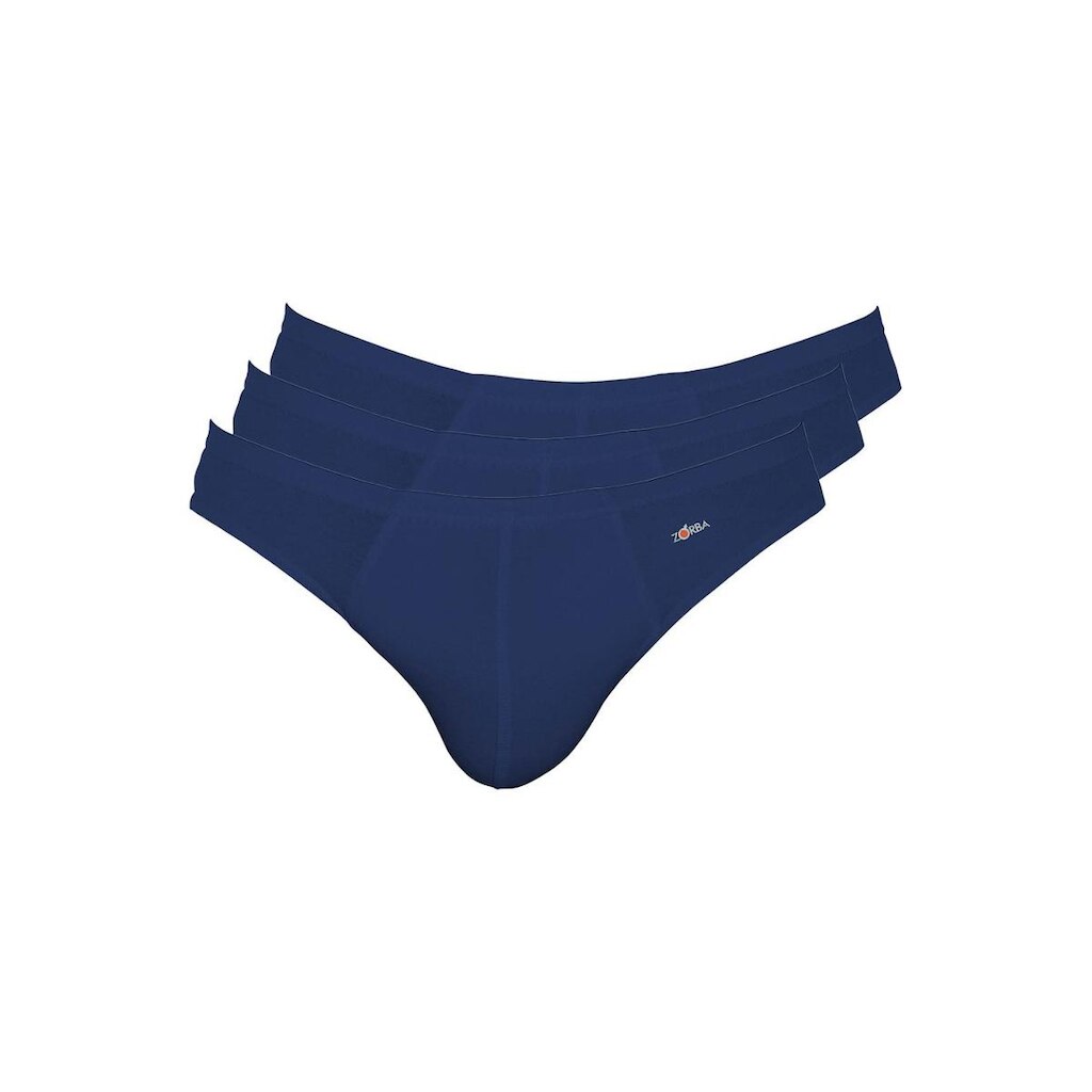 Kit com 3 Cuecas Slip Zorba 772 Branco