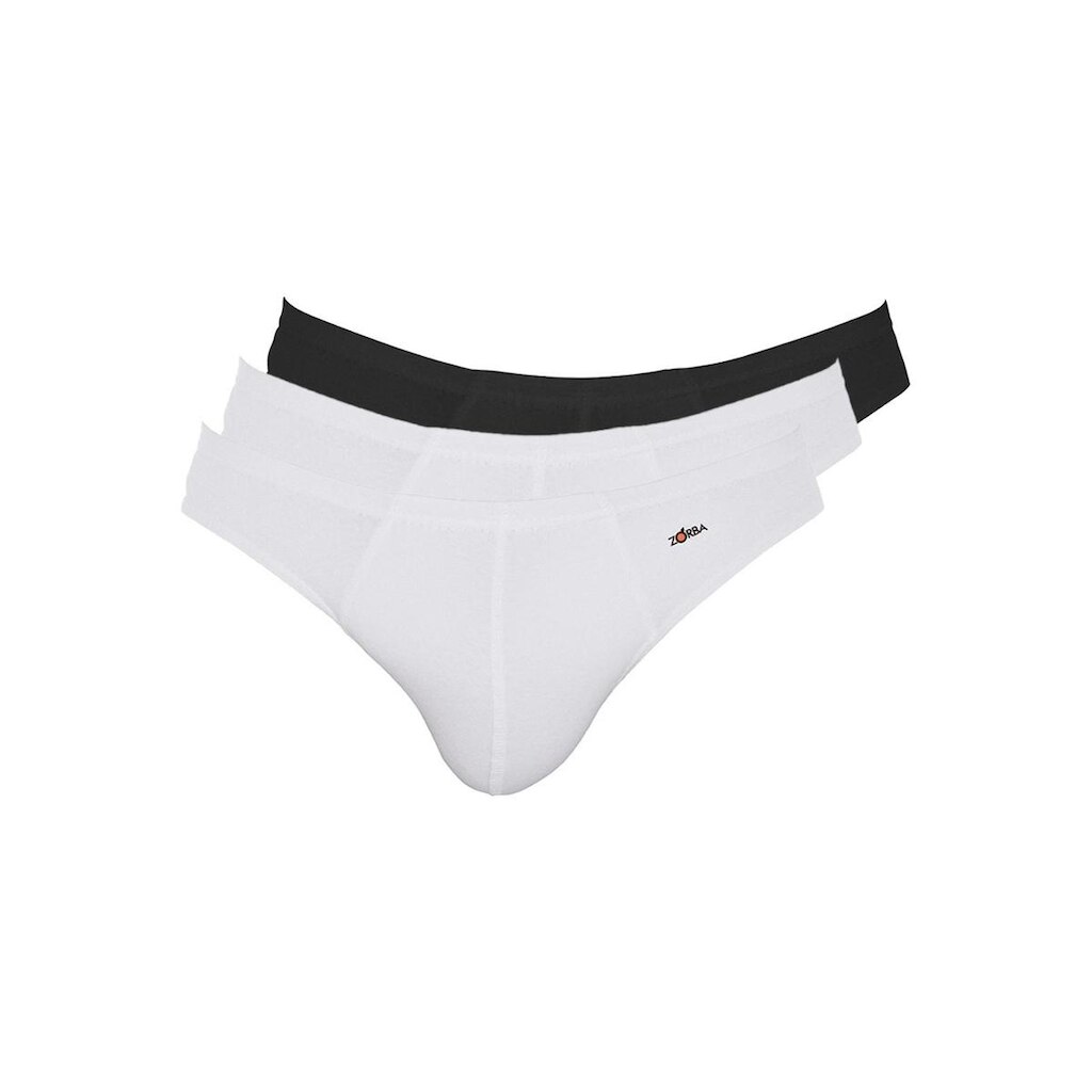 Kit com 3 Cuecas Slip Zorba 772 Branco