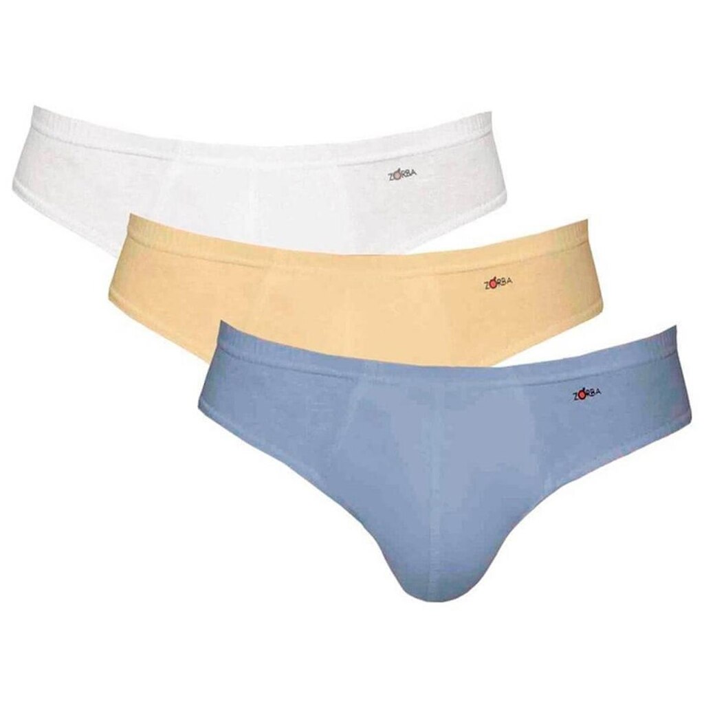 Kit com 3 Cuecas Zorba 791 Slip