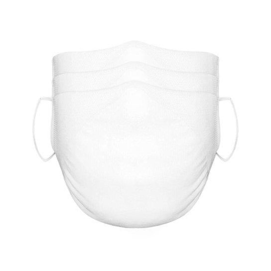 Kit com 3 Máscaras Zorba Microfibra - Branco é boa?