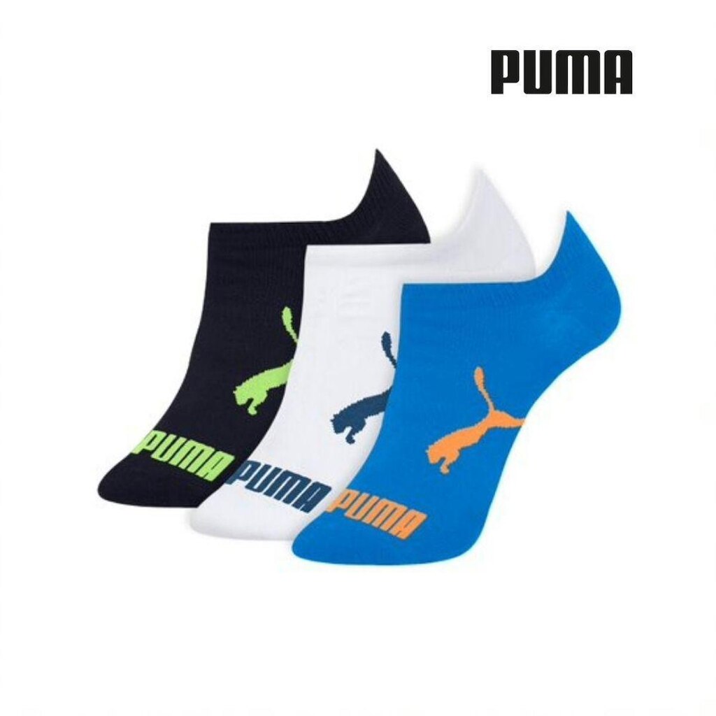 Kit Com 3 Meias Infantil Modelo Sapatilha Puma