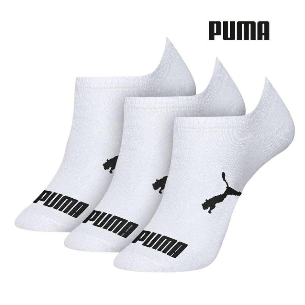 Kit Com 3 Meias Infantil Modelo Sapatilha Puma