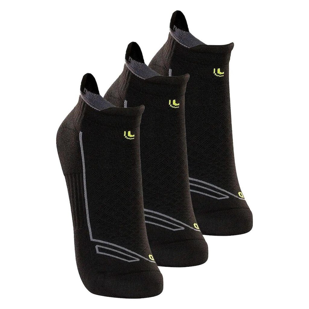 Kit com 3 Pares de Meias Performance Running Lupo 3276-002
