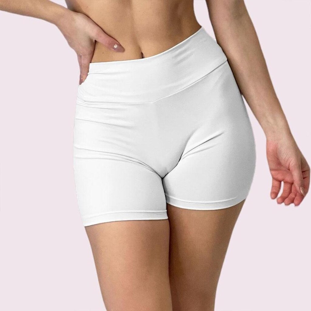 Kit com 3 Shorts Cinta Legging Alta Compressão