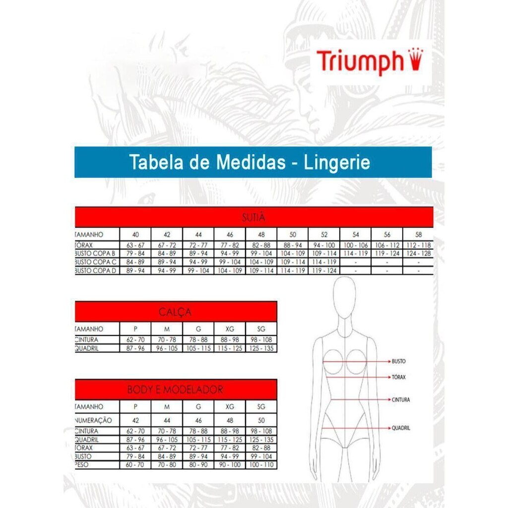 Kit com 3 Sutiãs sem Aro e sem Bojo N Triumph Compliment 24353 Taça B Preto