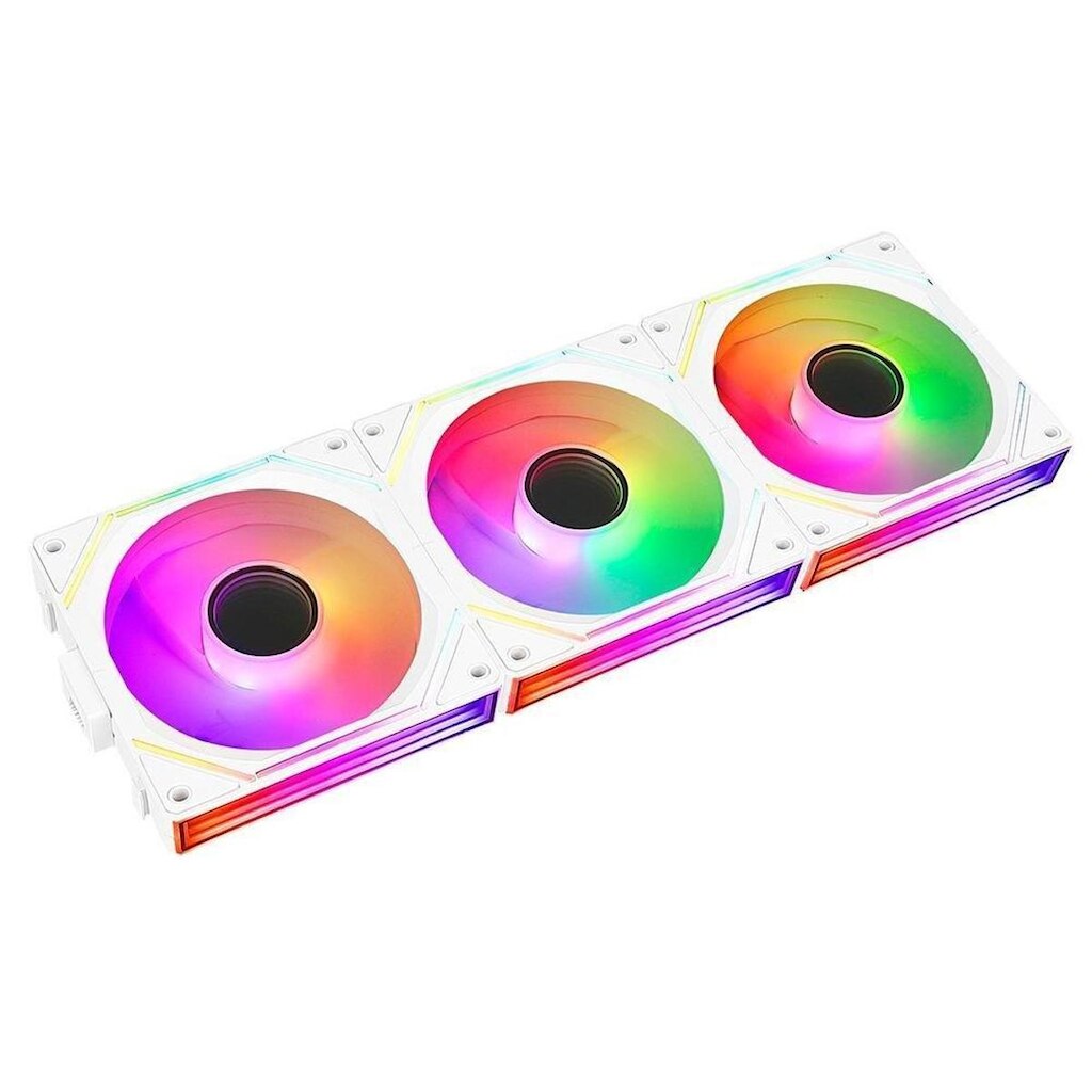 Kit com 3 Ventoinhas Gamer Rise Mode Magneto Pro Reverse, 120mm, Led ARGB, - RM-MAPRO-ARGB-W-RV