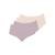 Kit com 4 Calcinhas Alta Blissy Maxi Triumph 24965 Branco - Rosa