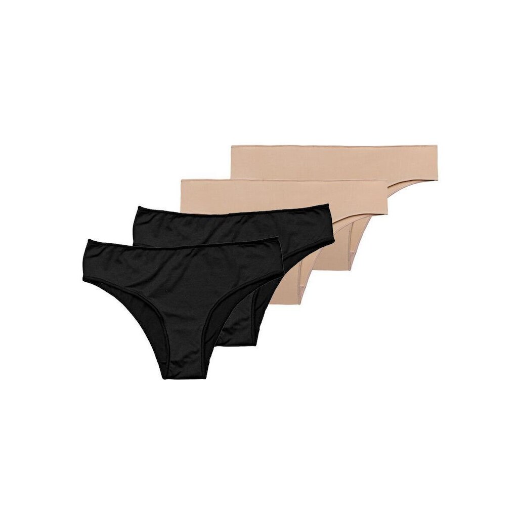 Kit com 4 Calcinhas Biquíni Hope 38840 Preto