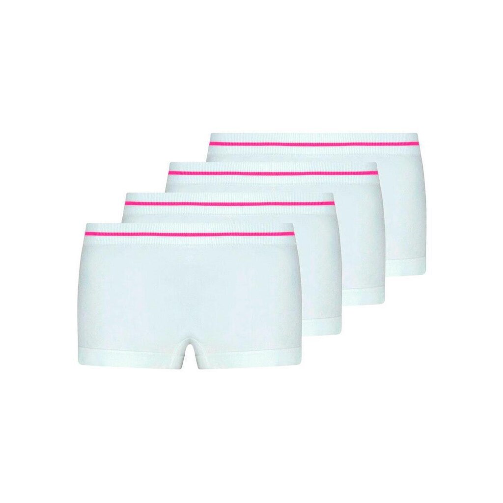 Kit com 4 Calcinhas Infantil Lobinha 18720-001 Branco