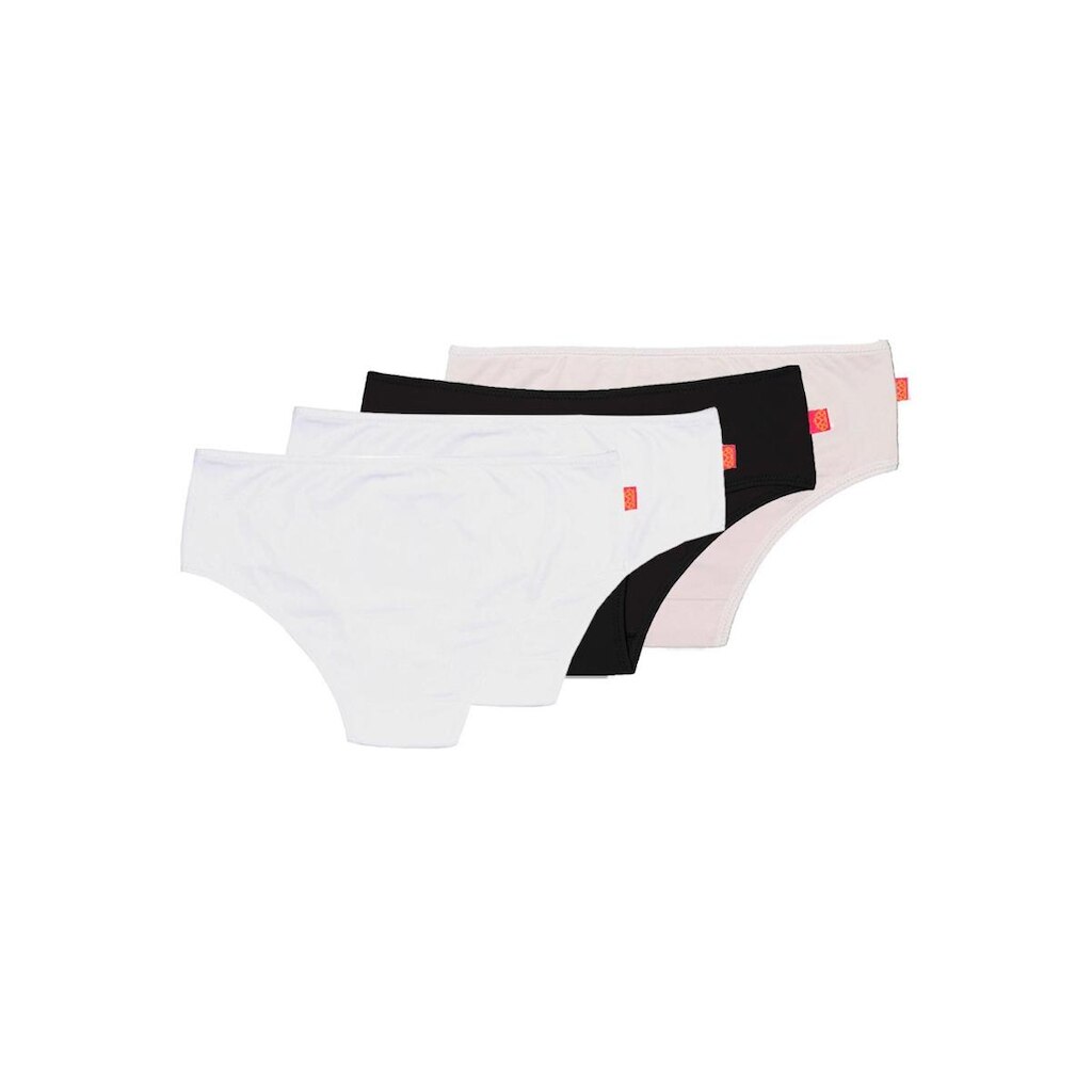 Kit com 4 Calcinhas Infantil Sanny 211559 Marrom