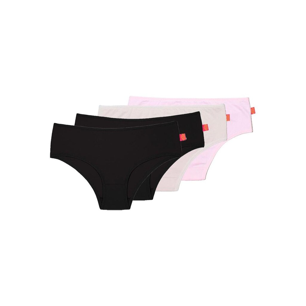 Kit com 4 Calcinhas Infantil Sanny 211559 Marrom